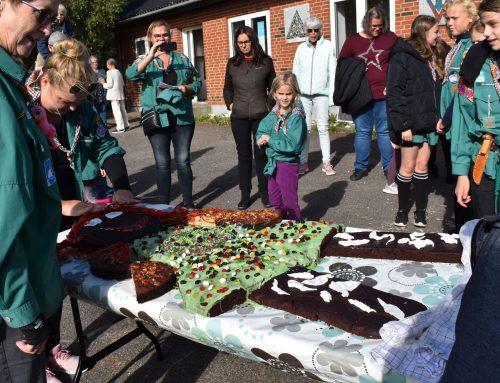 De Grønne Pigespejdere i Allingåbro fejrer 75 års jubilæum